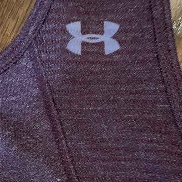 Under Armour Burgundy Racerback Tank Small - Picture 8 of 16